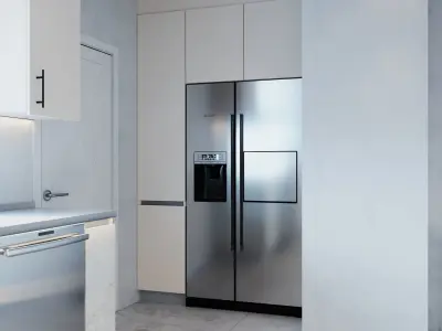 Modern Kitchen 3D model 3D model