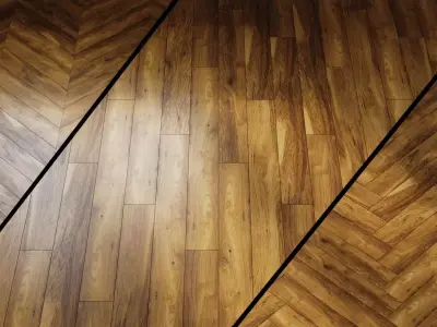 Laminate Ter Hurne Grand Line Chestnut Light Brown 1489 3D model