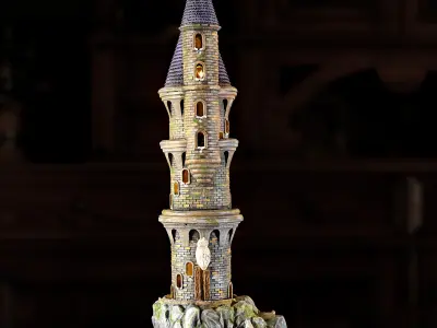 The Owlery - Hogwarts Owl Tower Harry Potter Inspired 3D print model