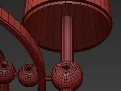 Danville chandelier hudson valley lighting 3D model