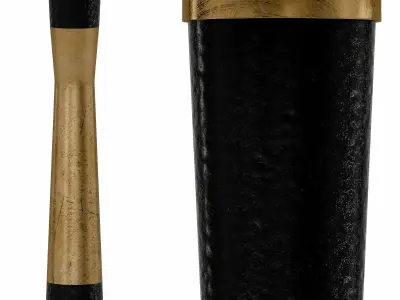 DEMPSEY FLOOR LAMP Low-poly 3D model