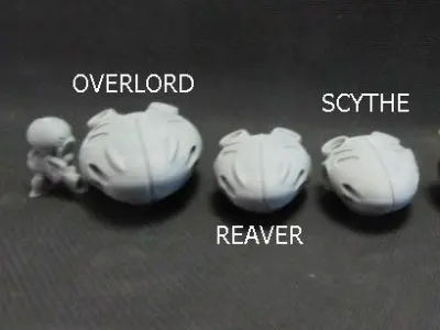 CHIBI-TECH SD - SCYTHE CORE  3D print model