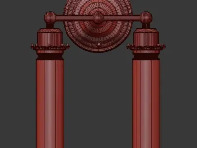 Sconce 7 Loft Design 3D model