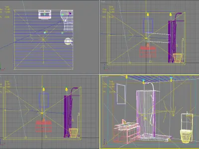 Bath Room 05 3D model