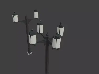 Berlin Alber Speer lamps 3D model