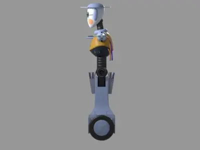 Map Bot--FNAF Security Breach Low-poly 3D model