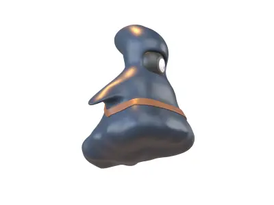 Slime OI v1 0004 Low-poly 3D model