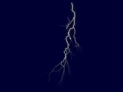 Realistic Lightnings Bundle 06 - 10 pack CA