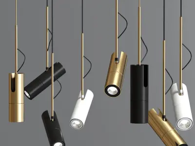 Technical Ceiling Spot Light 3D model