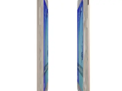 Samsung Galaxy On7 Gold 3D model