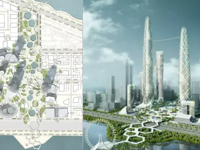 Shenzhen Bay Super City  3D model