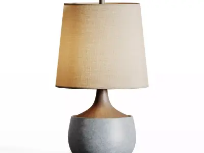 1489 Bingley Table Lamp by Westelm 3D model
