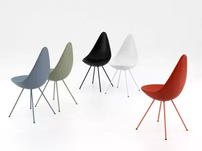 Drop Chair 3D model
