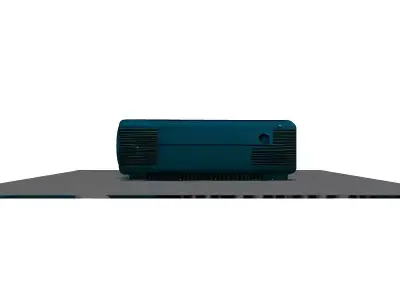 Realistic Modern Projector 3D Model Low-poly 3D model
