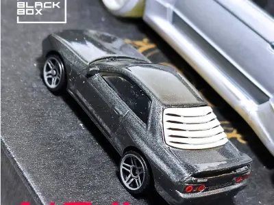 GTR R32 Louver and Wing for tamiya 1-24 and HOTHWEELS 1-64 3D print model