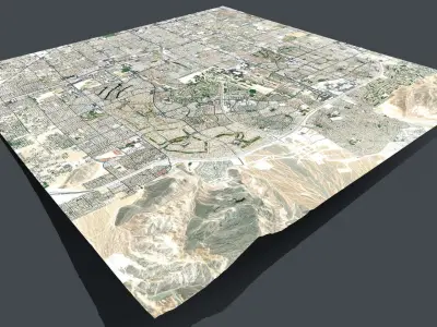 Cityscape Las Vegas Sun City Summerlin Nevada USA  3D model