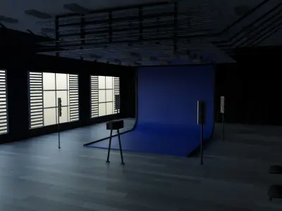 Professional Studio  Low-poly 3D model purchase