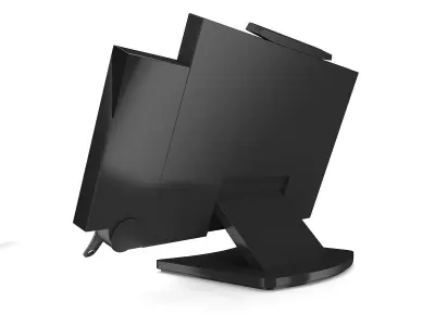 Supermarket Cash Register 3D model