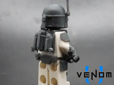 Boba Fett ESB ROTJ SE Brick Armor 3D Print Model 3D print model