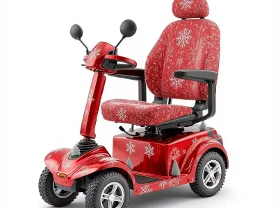 Cybernetic Assault Falcon Drone 3D Model Low-poly 3D model