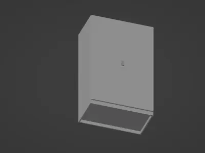 Closet Low-poly 3D model