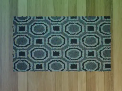 modern rug 3D model