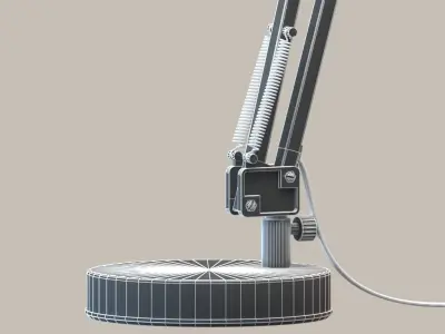 Table lamp 3D model 80
