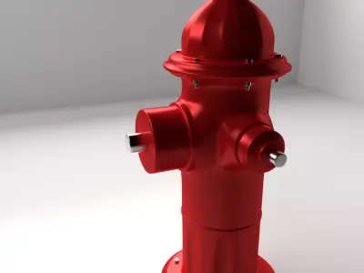 Fire Hydrant 3D model