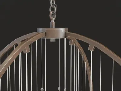 Kare Pendant Lamp Gioiello Orbit 3D model