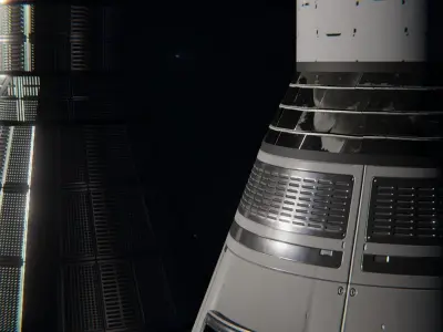 Apollo Space Capsule 3D model
