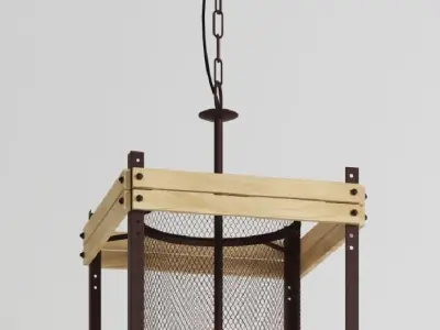 Hanging Lamp LOFT HOUSE P-124 3D model