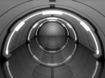 Sci Fi Corridor  3D model