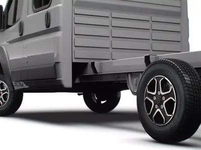 Citroen Jumper Chassis DoubleCab L3 2026 3D model