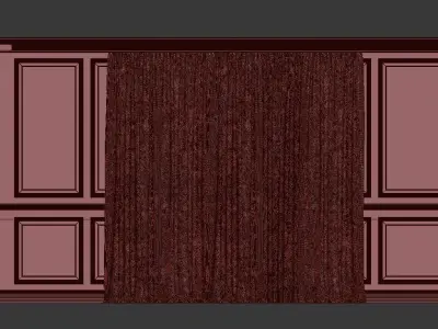 Curtain Set 65 3D model