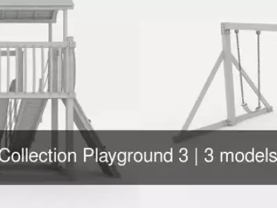 Collection Playground 3 3D Model Pack
