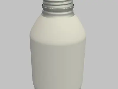 Aluminium Bottle 3D model