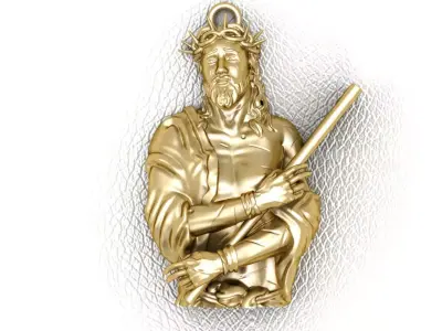 Christ man of sorrows 3D print model