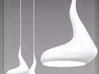 Unusual Pendant Light 3D model