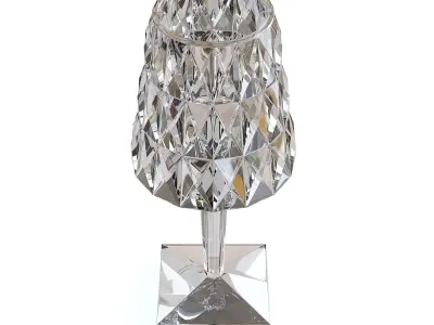 Crystal Table Lamp 3D model purchase