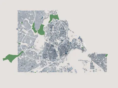 Dar es Salaam City Tanzania 3D model