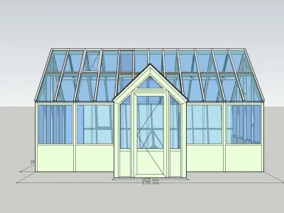 Greenhouse 3D model 2