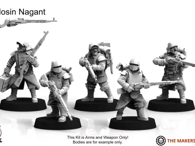 Misc - Trench Crusade Arms 4 3D print model