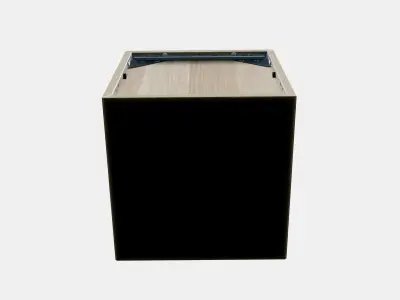 EKET Wall cabinet with glass door 4 Low-poly 3D model