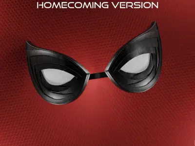 MCU Spider-Man Homecoming Movable Lenses 3D model