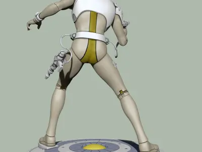 Captain Future - Capitaine Flam 3D model