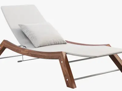 Beltempo Windmaster Chaise Lounge 3 options 3D model