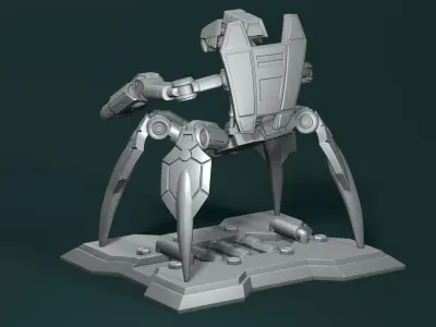 Sith war Droid MK1 star wars 3D print model