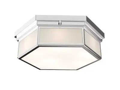 Berling Small Flush Mount 3D model