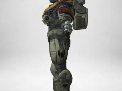 Gameready Character - 03 Low-poly 3D model