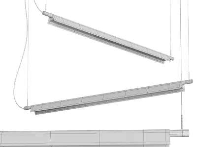 Compendium  D81BW  hanglamp  Luceplan 3D model